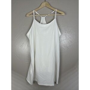 All In Motion Women's Tennis Dress Active Dress White Size XXL Flex Strappy